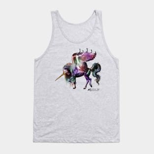 horse pony equine pegacorn pegasus unicorn Tank Top